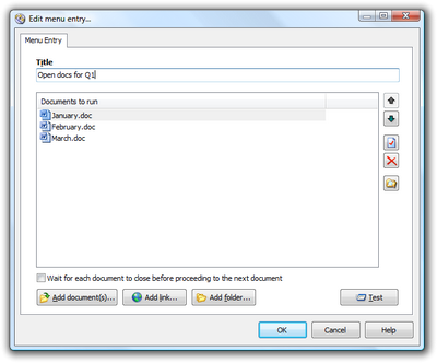Autorun multiple files at once (new in version 3.1)